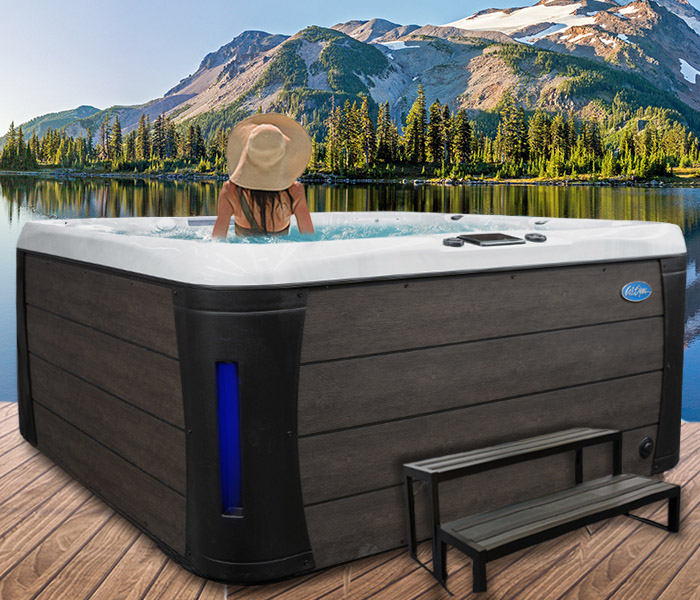 Calspas hot tub being used in a family setting - hot tubs spas for sale Loveland